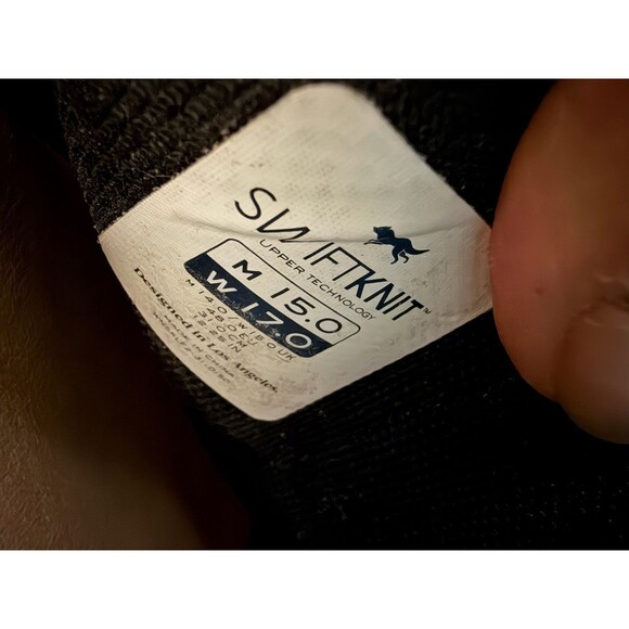 Wolf & Shepherd SwiftKnit Loafer Shoes Mens Size 15 Black Knit Slip On Casual main image 5
